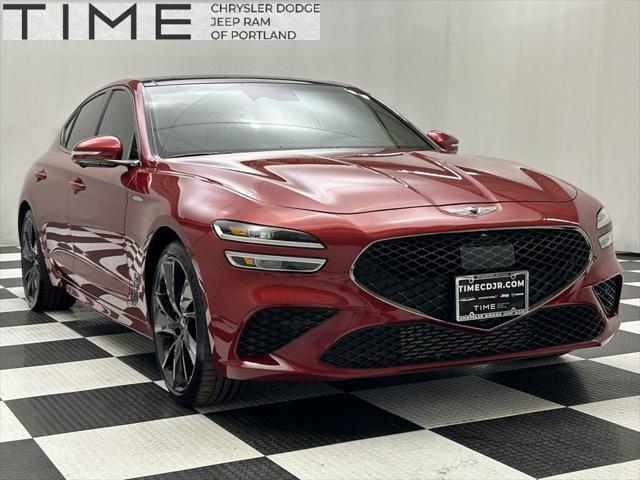 used 2022 Genesis G70 car, priced at $33,991