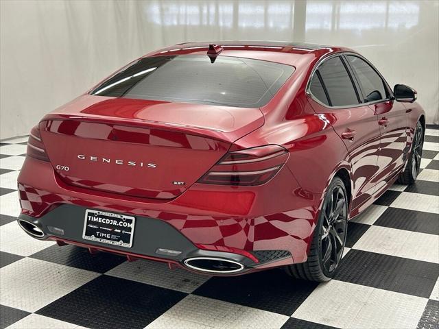 used 2022 Genesis G70 car, priced at $33,819