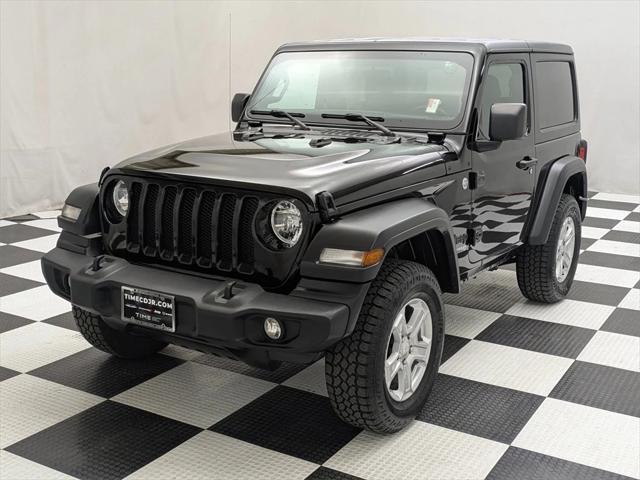used 2021 Jeep Wrangler car, priced at $27,688