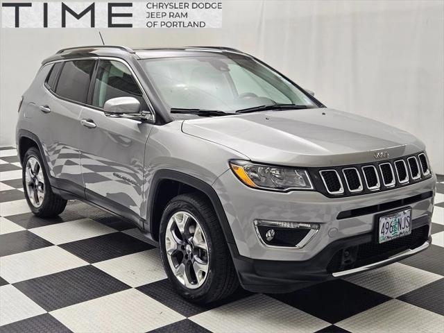 used 2021 Jeep Compass car, priced at $23,599