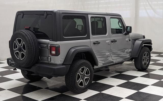 used 2020 Jeep Wrangler Unlimited car, priced at $34,998