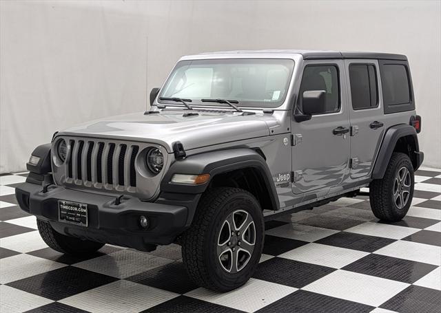used 2020 Jeep Wrangler Unlimited car, priced at $34,998