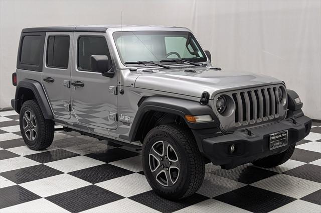 used 2020 Jeep Wrangler Unlimited car, priced at $34,888