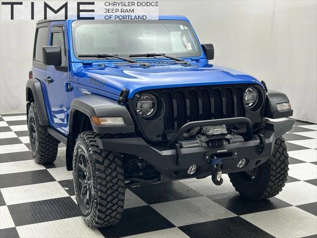 used 2021 Jeep Wrangler car, priced at $31,990