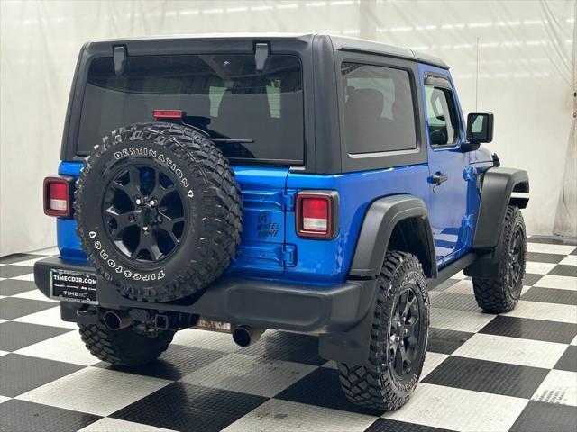 used 2021 Jeep Wrangler car, priced at $31,990