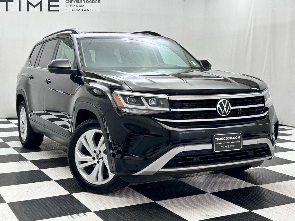 used 2021 Volkswagen Atlas car, priced at $23,919