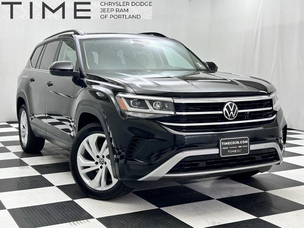 used 2021 Volkswagen Atlas car, priced at $23,995