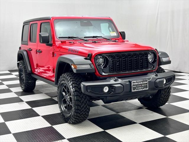 new 2025 Jeep Wrangler 4xe car, priced at $55,155