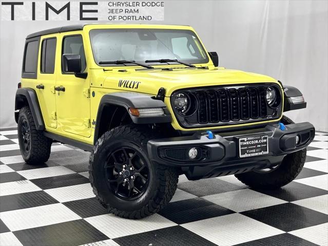 used 2024 Jeep Wrangler 4xe car, priced at $40,988