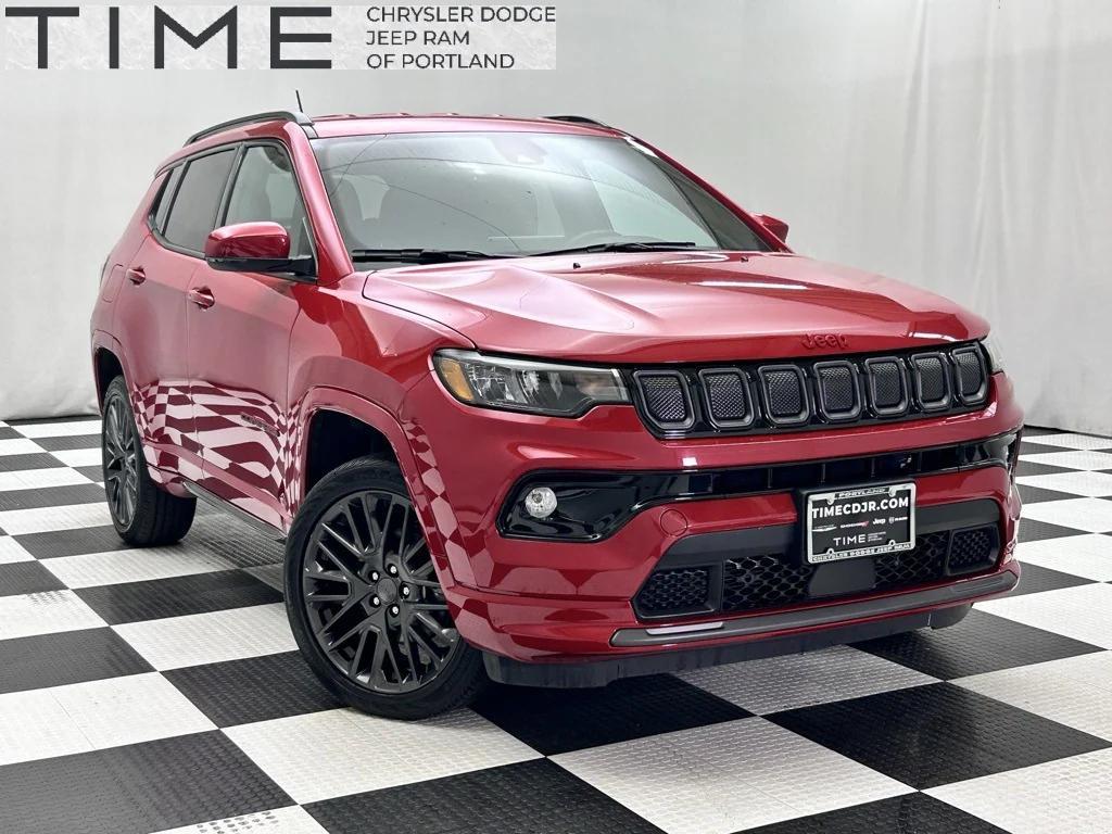 used 2022 Jeep Compass car, priced at $22,698