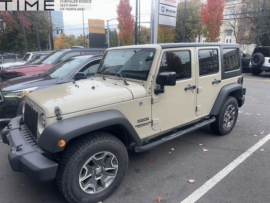 used 2017 Jeep Wrangler Unlimited car, priced at $29,998