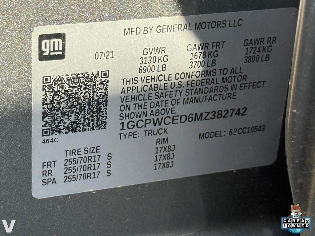 used 2021 Chevrolet Silverado 1500 car, priced at $23,985