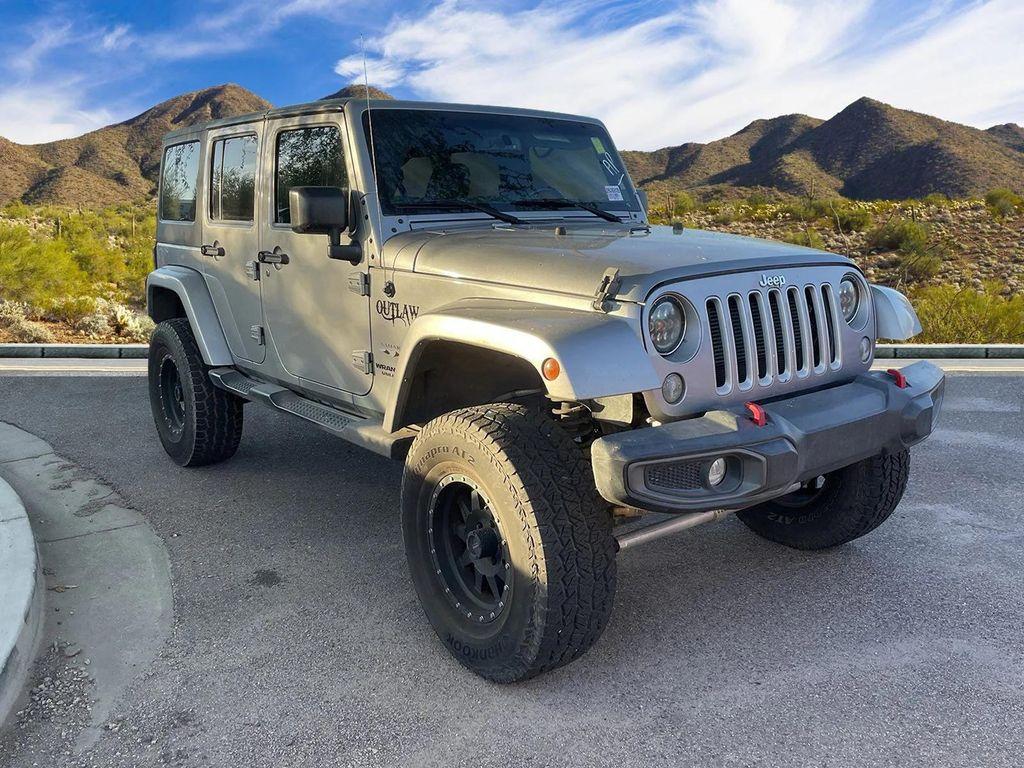 used 2016 Jeep Wrangler Unlimited car, priced at $21,097