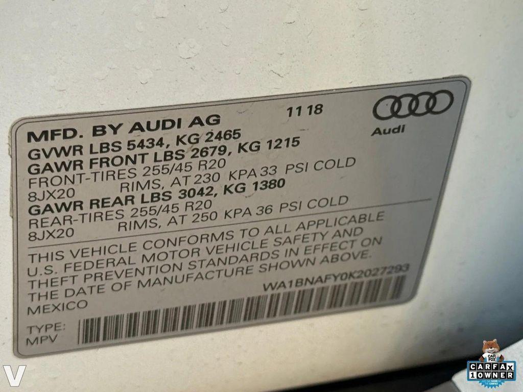 used 2019 Audi Q5 car, priced at $21,178