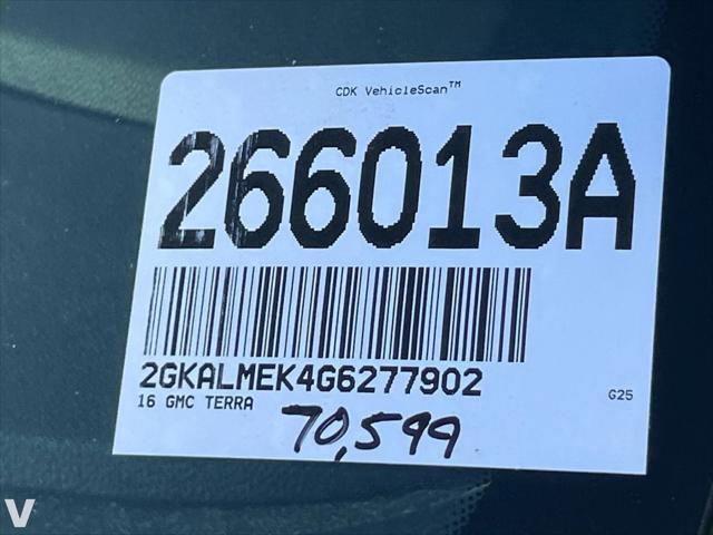 used 2016 GMC Terrain car, priced at $12,446
