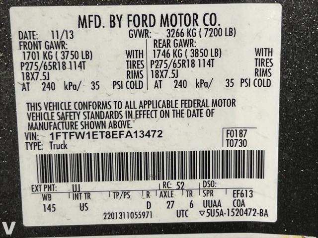 used 2014 Ford F-150 car