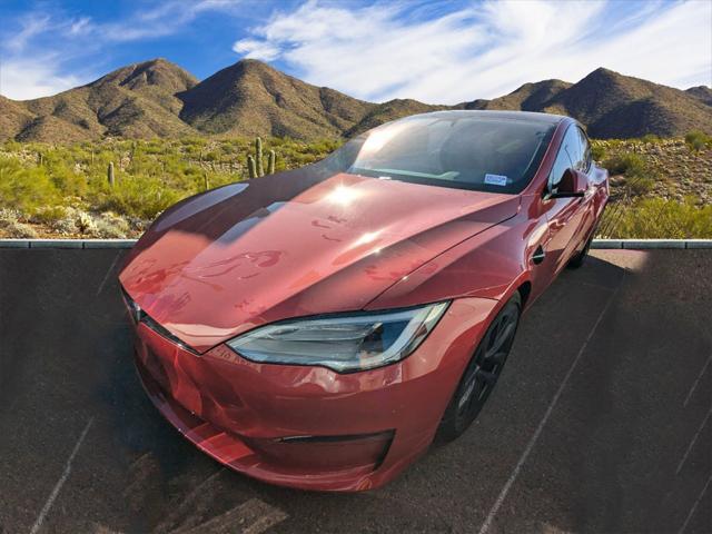 used 2021 Tesla Model S car, priced at $58,264