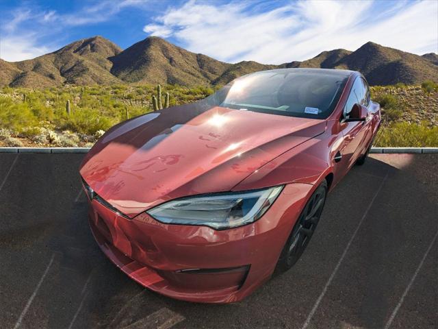 used 2021 Tesla Model S car, priced at $58,264