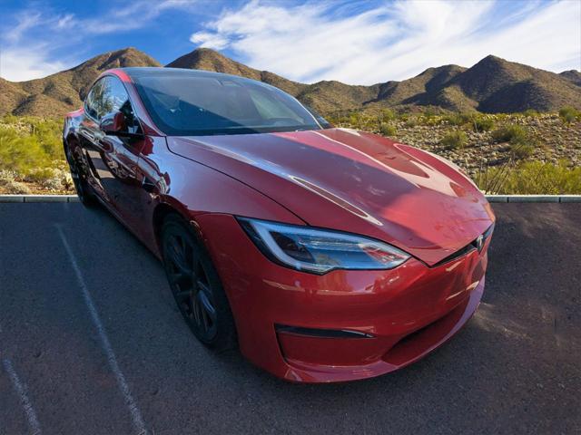 used 2021 Tesla Model S car, priced at $58,264