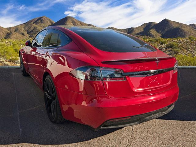 used 2021 Tesla Model S car, priced at $58,264