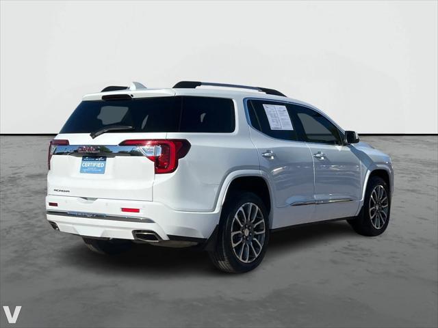 used 2021 GMC Acadia car, priced at $33,625