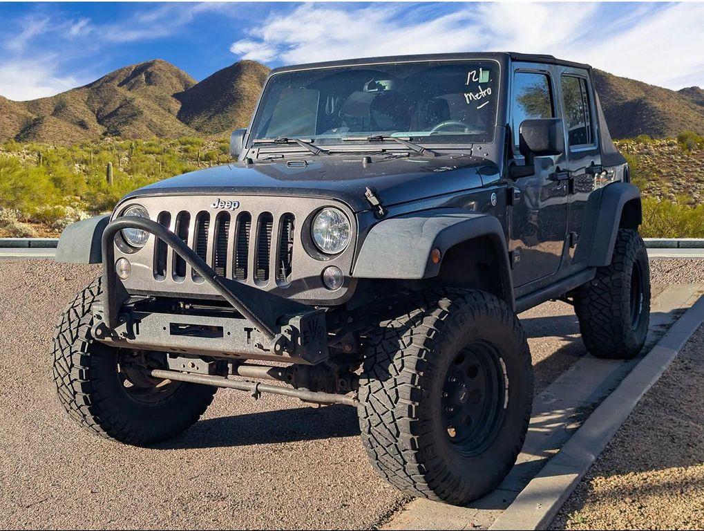 used 2016 Jeep Wrangler Unlimited car, priced at $16,083