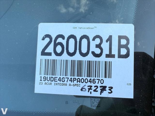 used 2023 Acura Integra car, priced at $27,088