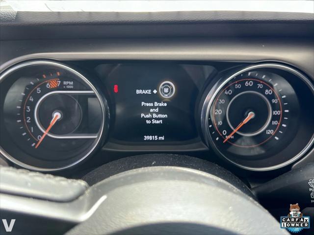 used 2021 Jeep Wrangler Unlimited car, priced at $30,988