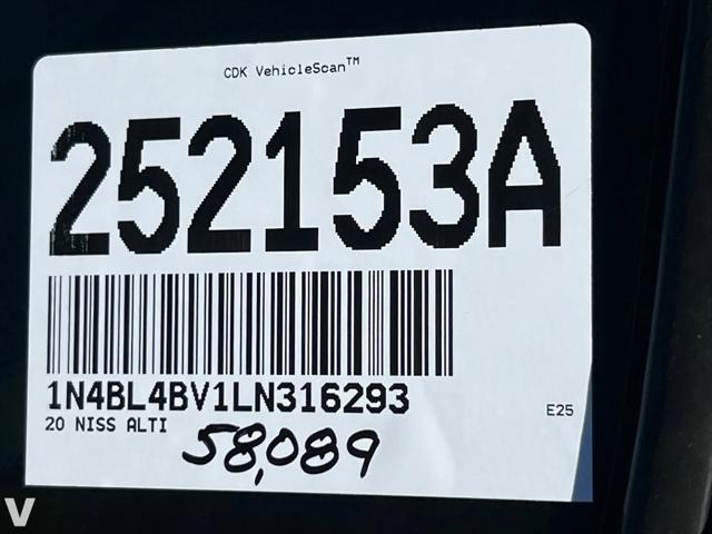 used 2020 Nissan Altima car, priced at $17,996