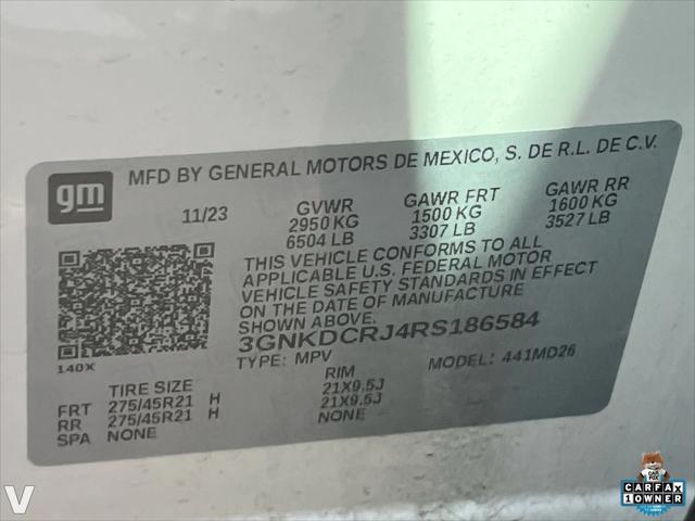 used 2024 Chevrolet Blazer EV car, priced at $37,885