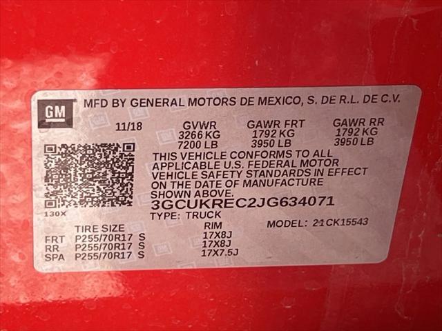 used 2018 Chevrolet Silverado 1500 car