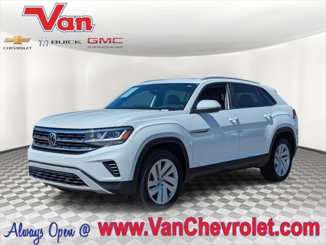 used 2021 Volkswagen Atlas Cross Sport car, priced at $23,070