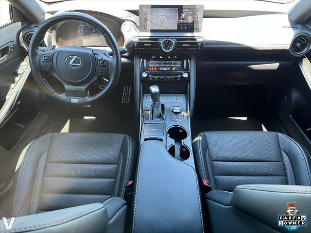 used 2024 Lexus IS 350 car, priced at $46,287