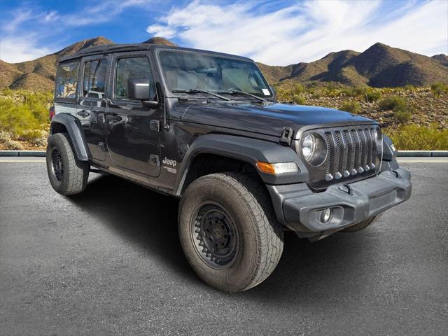 used 2018 Jeep Wrangler Unlimited car, priced at $22,963