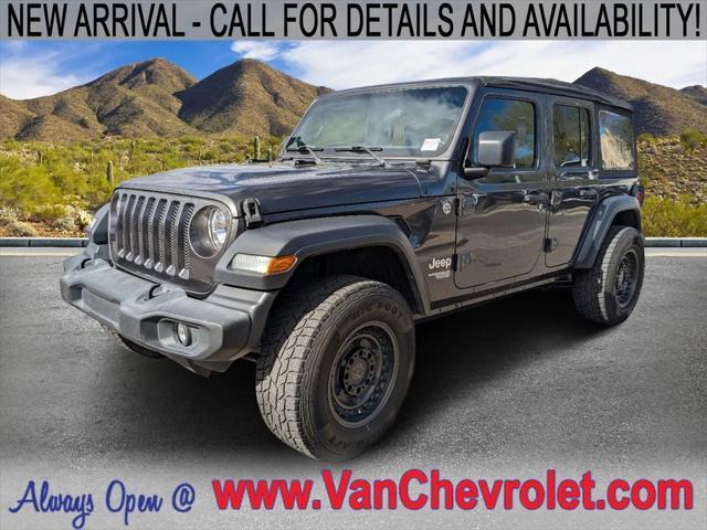 used 2018 Jeep Wrangler Unlimited car, priced at $22,963