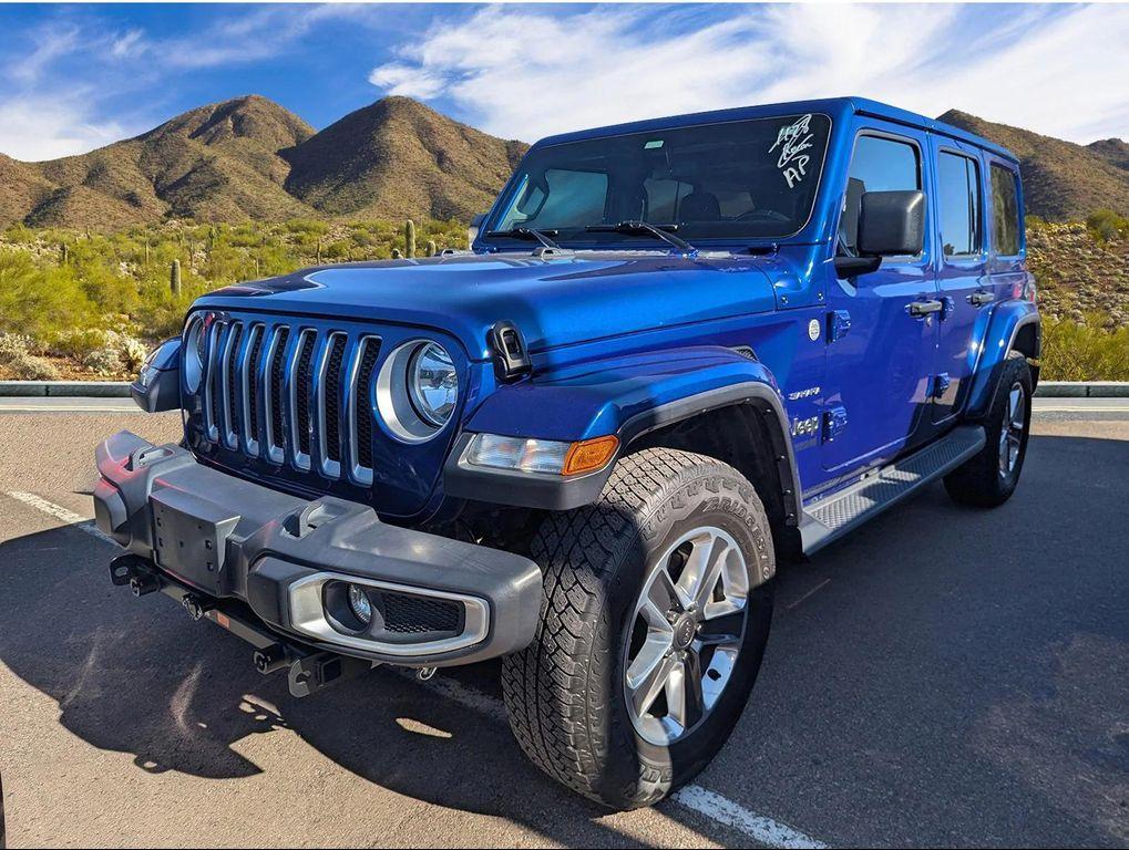 used 2019 Jeep Wrangler Unlimited car, priced at $28,147