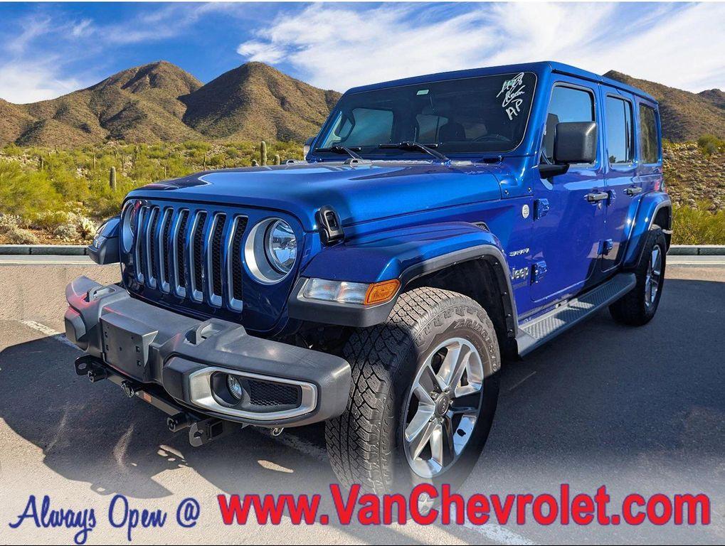 used 2019 Jeep Wrangler Unlimited car, priced at $28,147