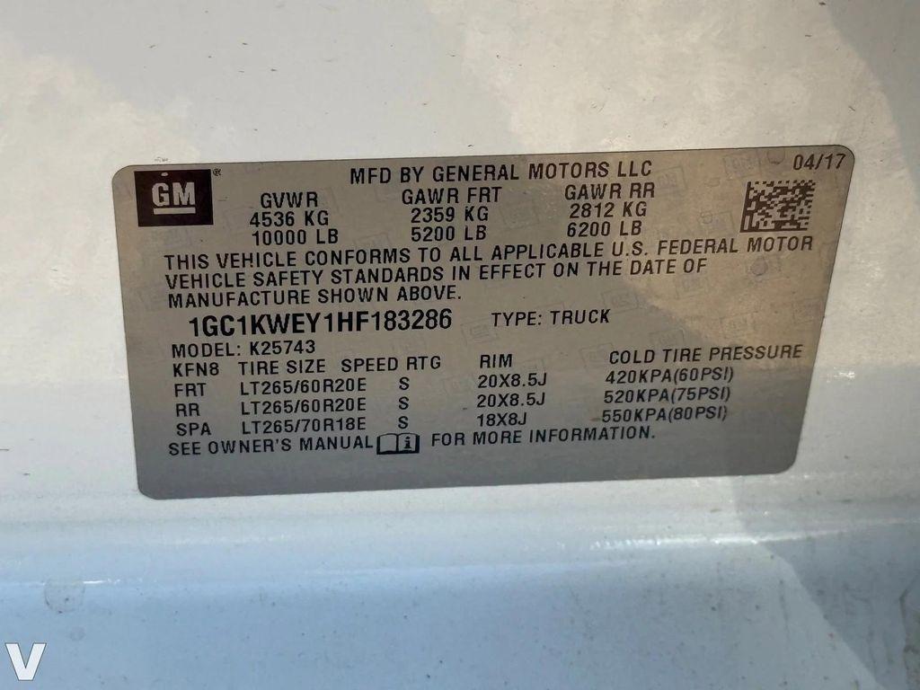used 2017 Chevrolet Silverado 2500 car, priced at $46,695