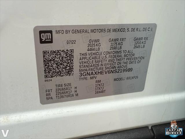 used 2022 Chevrolet Equinox car, priced at $22,585