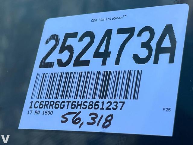 used 2017 Ram 1500 car, priced at $22,289