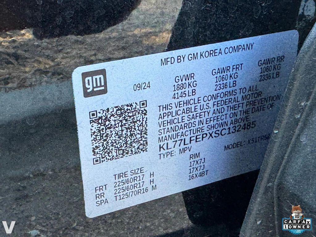 used 2025 Chevrolet Trax car, priced at $19,956