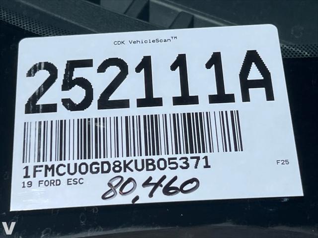 used 2019 Ford Escape car