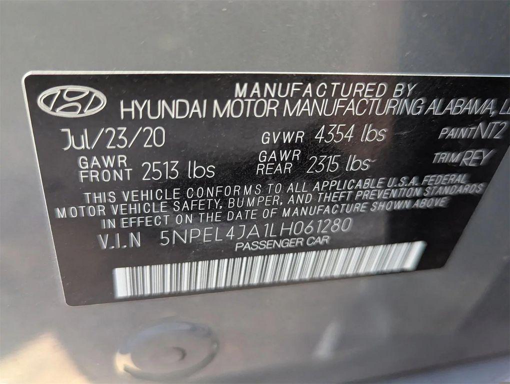 used 2020 Hyundai Sonata car, priced at $13,970