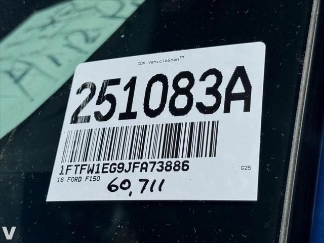 used 2018 Ford F-150 car, priced at $30,858