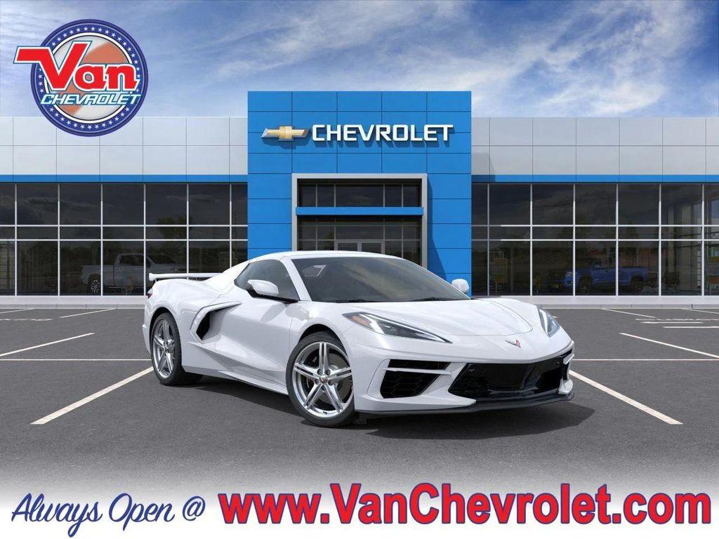 new 2025 Chevrolet Corvette car, priced at $97,295