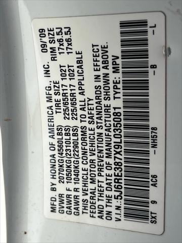 used 2009 Honda CR-V car