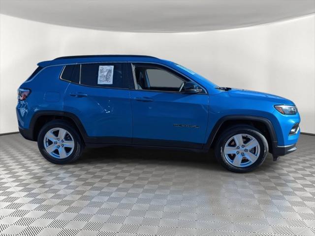 used 2022 Jeep Compass car, priced at $22,434