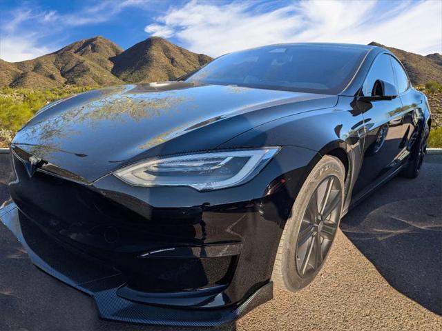 used 2021 Tesla Model S car, priced at $58,526