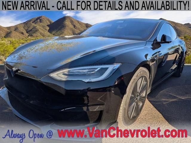 used 2021 Tesla Model S car, priced at $58,526