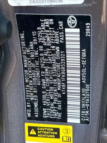 used 2016 Toyota Camry car, priced at $18,885